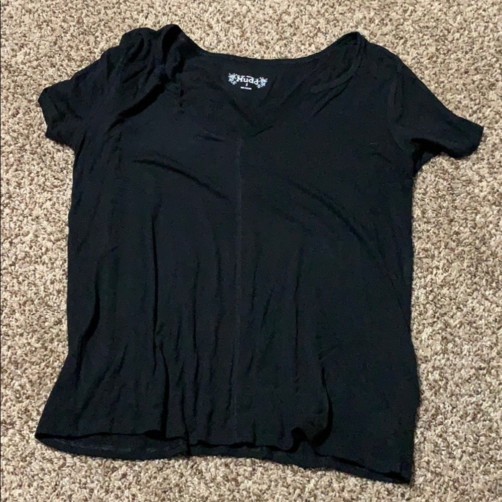 Black v neck